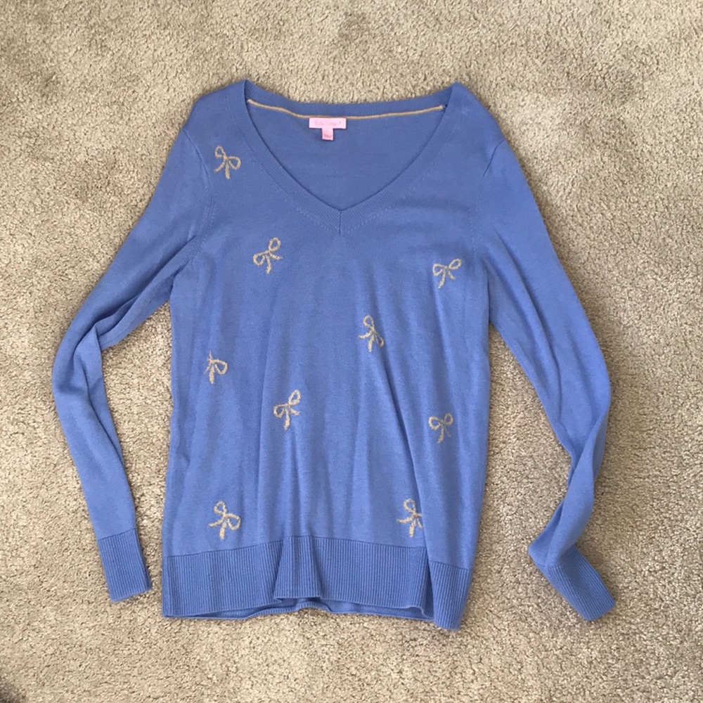 Lilly pulitzer ribbon sweater